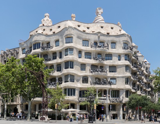 Casa Milà, Barcelona, ​​​​Spanien