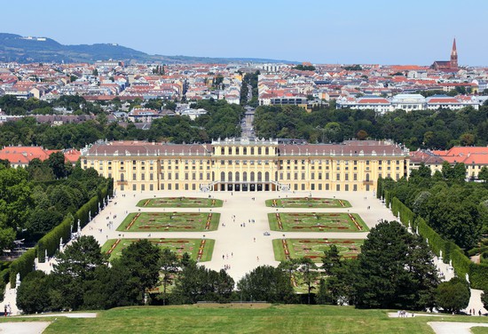 Slottet Schönbrunn, Wien, Österrike