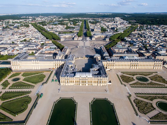 
Slottet i Versailles, Versailles nära Paris, Frankrike